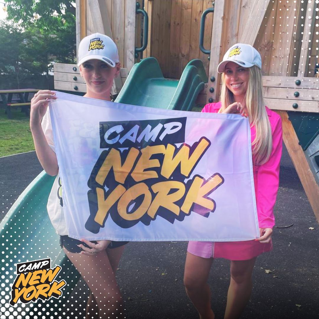 Camp New York Camping Flag