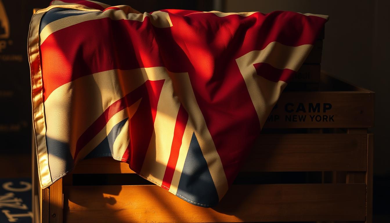 vintage union jack flag
