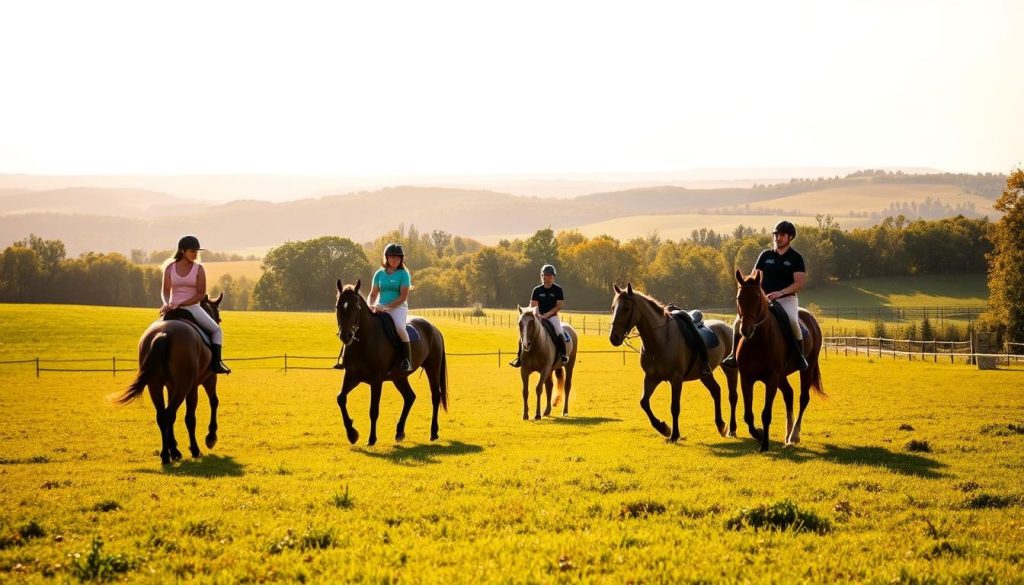 work with horses abroad