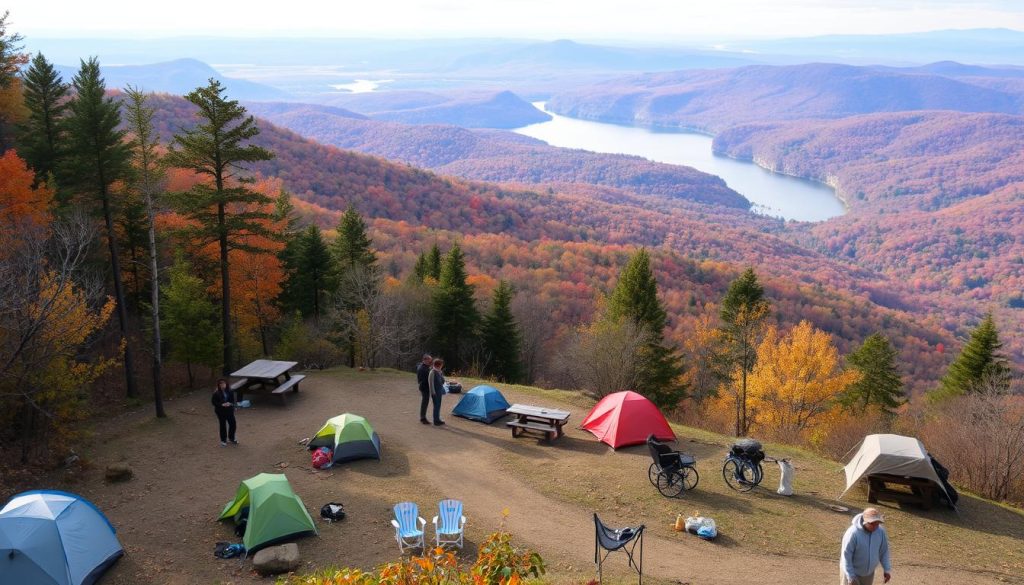 Bear Mountain State Park with Hudson River view
