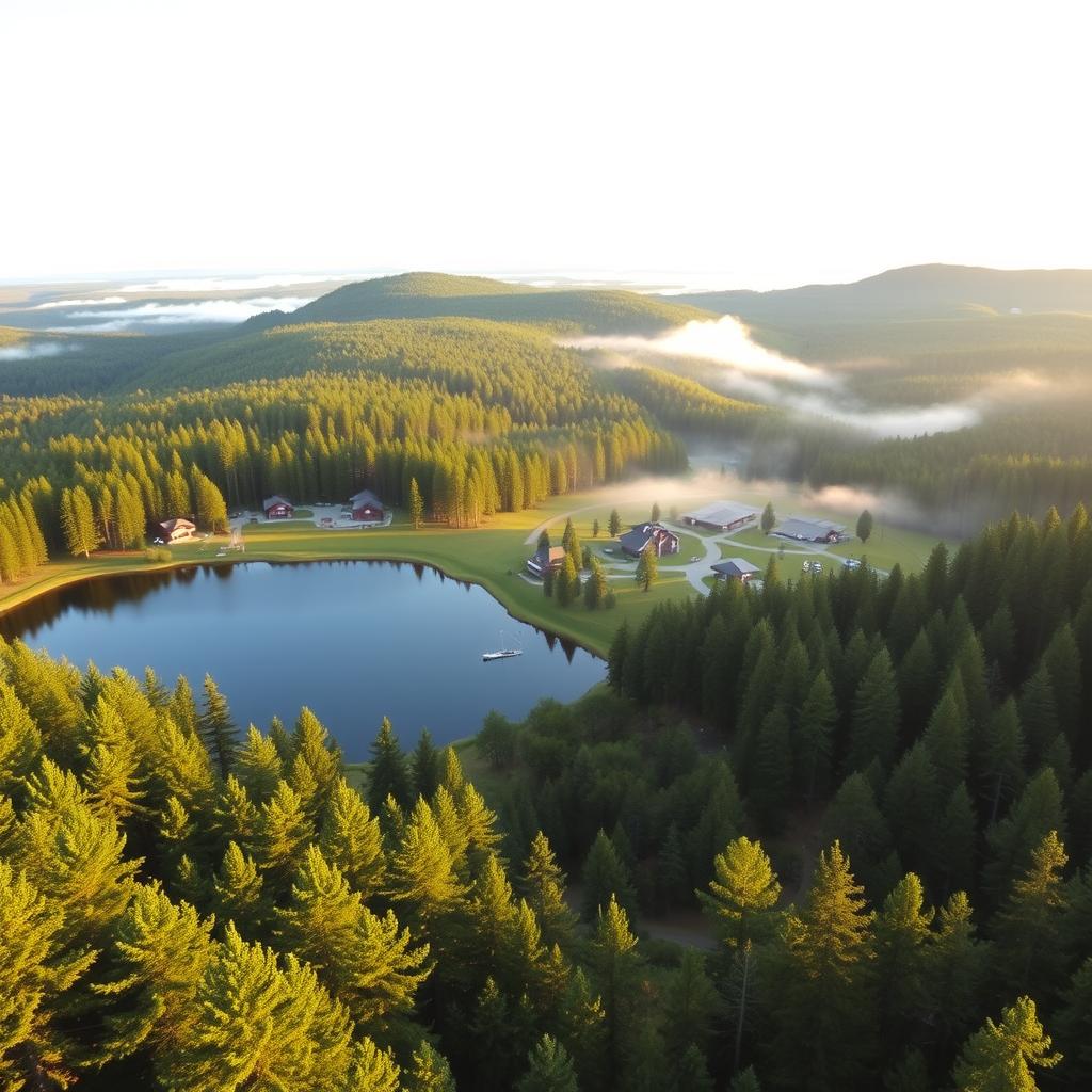 Beautiful natural setting for summer camp jobs at Camp New York