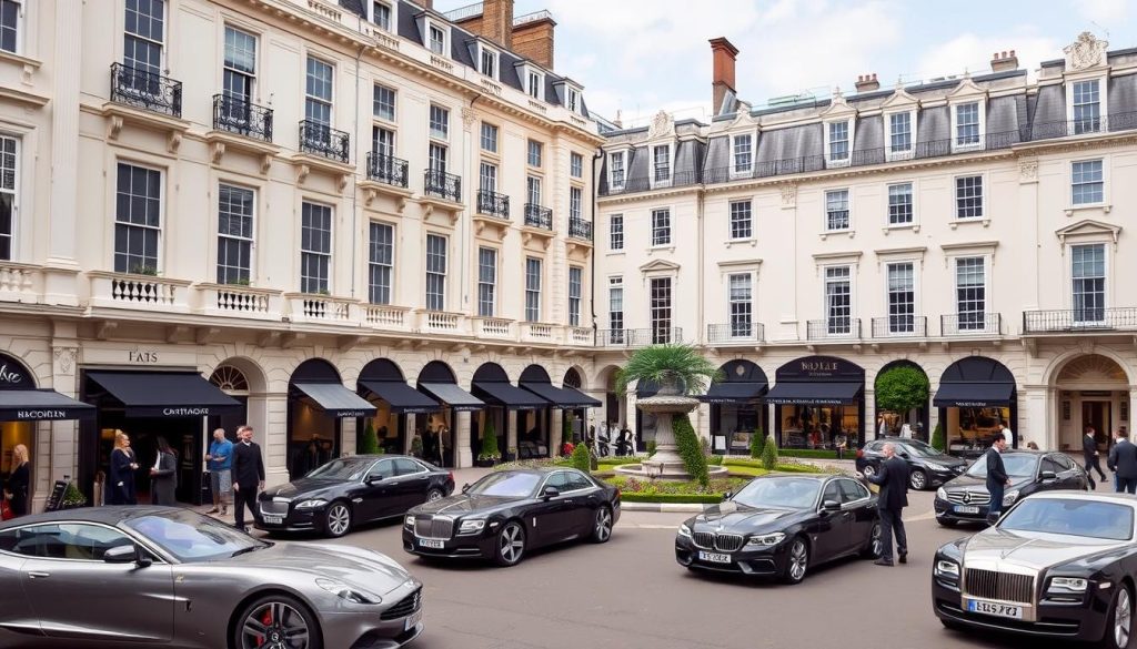 Berkeley Square in Mayfair, one of the best neighborhoods to live in London