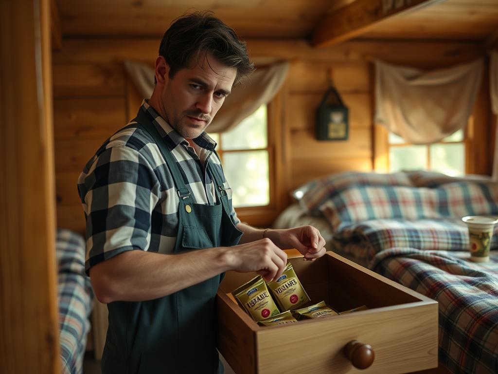 British counselor secretly stashing tea bags in their cabin