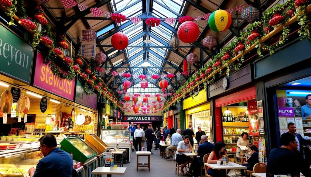 Brixton Village Market, in one of the best neighborhoods to live in London