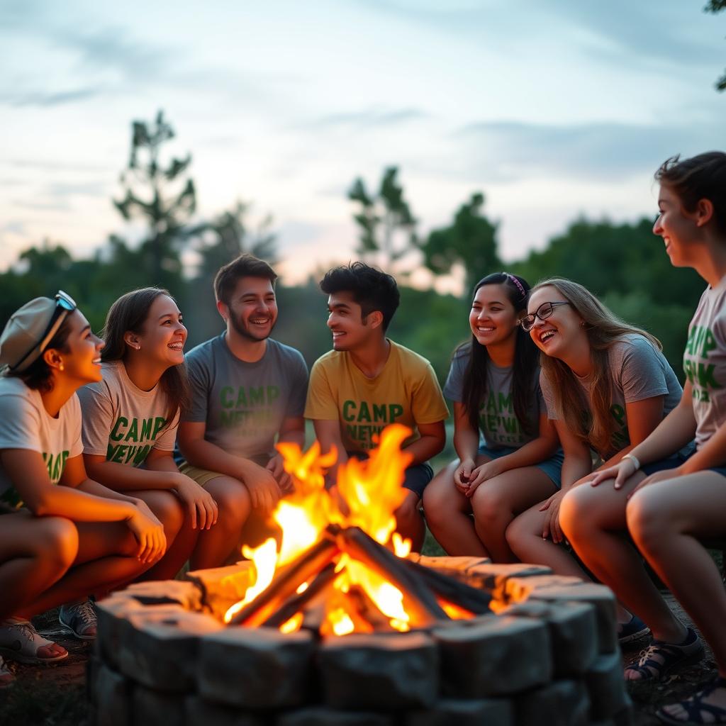 Camp staff forming lifelong friendships during summer camp jobs