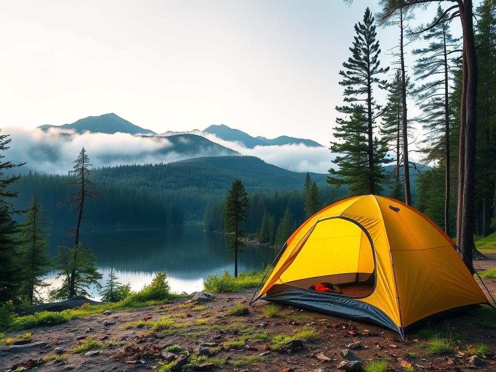 Camping in the Adirondack Mountains