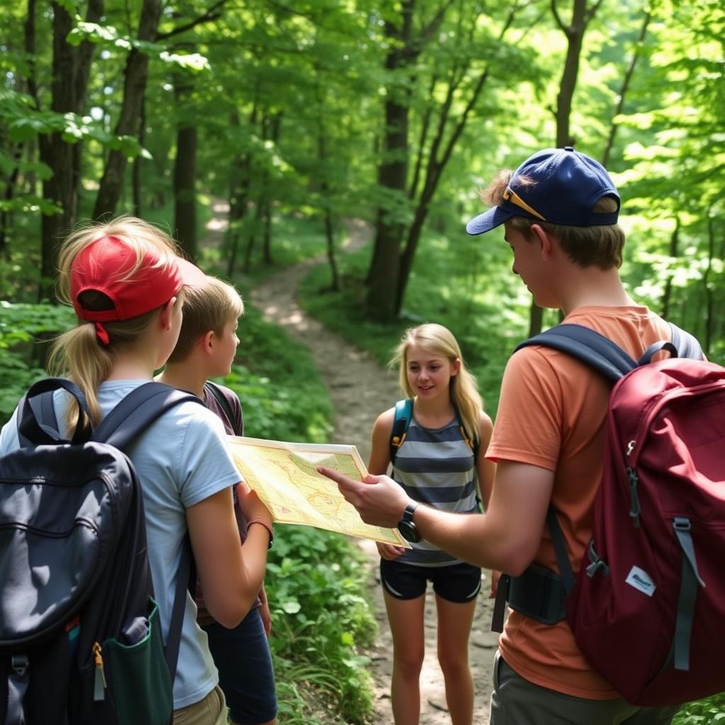 Hiking in the Hudson Valley at Camp USA New York