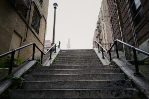 The Bronx Joker stairs