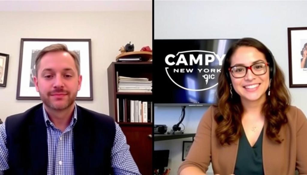 Virtual interview for summer camp jobs at Camp New York