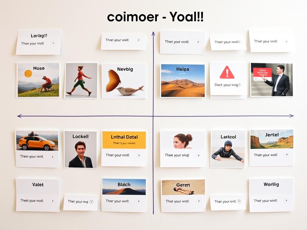 A connection wall format quiz with items arranged in a grid