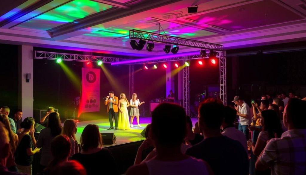 Evening entertainment show at Labranda Aloe Club Hotel