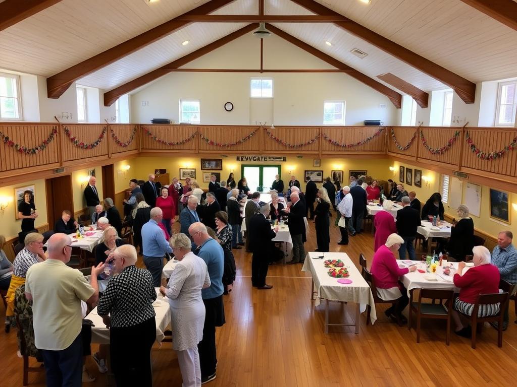 Newgate Street Village Hall hosting a community event