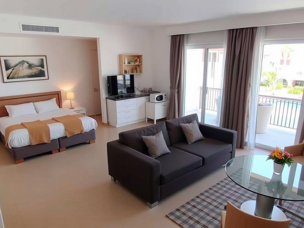 One Bedroom Apartment at Labranda Aloe Club Hotel with pool view