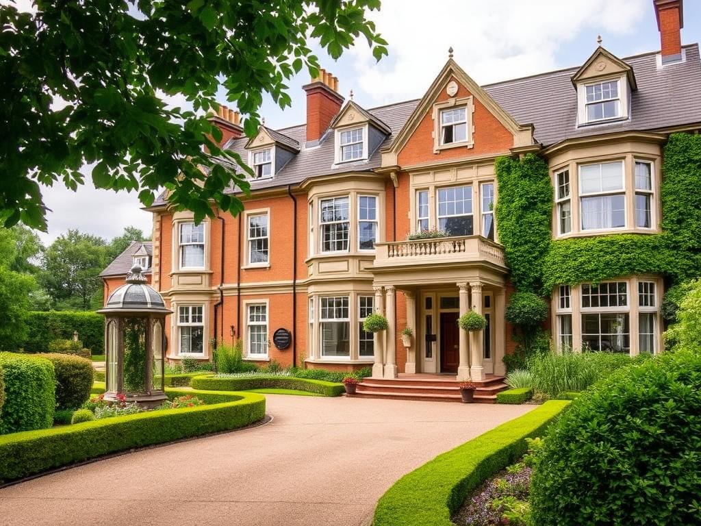 Ponsbourne Park Hotel near Newgate Street Village