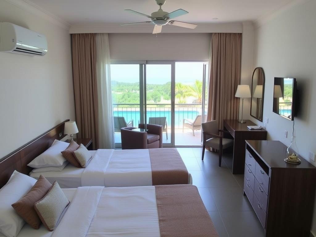 Standard Double Room at Labranda Aloe Club Hotel with balcony view