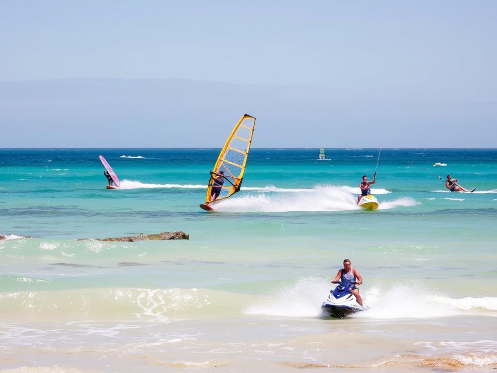 Water sports activities near Labranda Aloe Club Hotel beaches