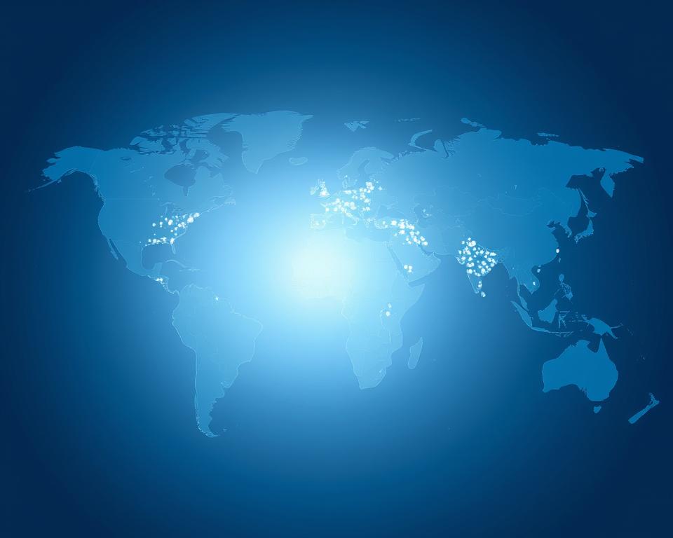 World map highlighting the Northern Hemisphere where 90% of population lives World map highlighting the Northern Hemisphere where 90% of population lives