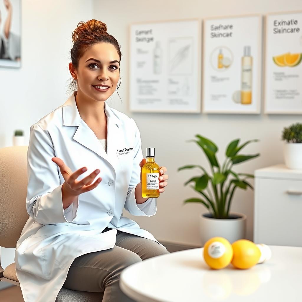 Dermatologist discussing Lemon Bottle Skin Booster benefits