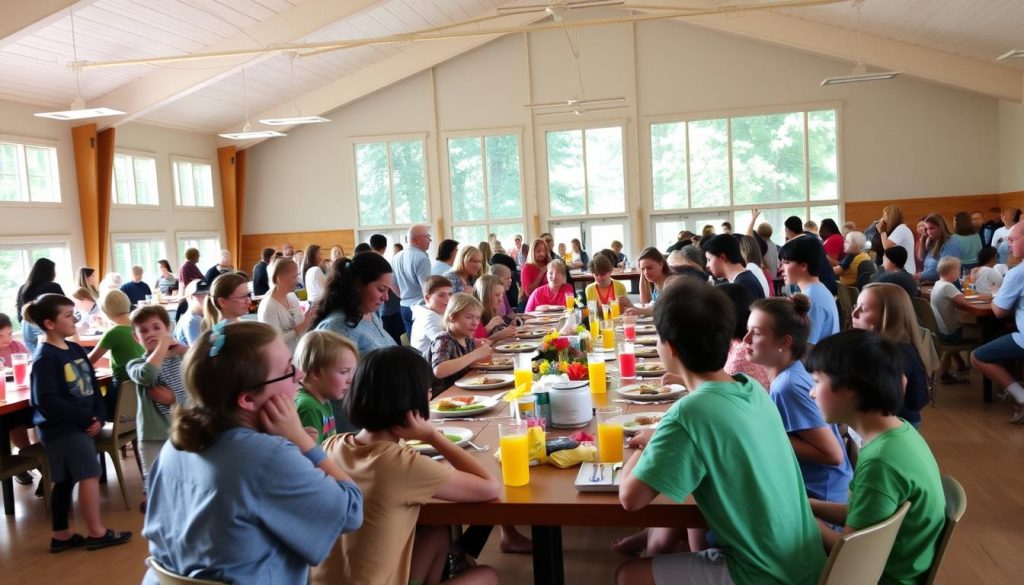 Actividades matutinas en el counsellor camp de Camp New York