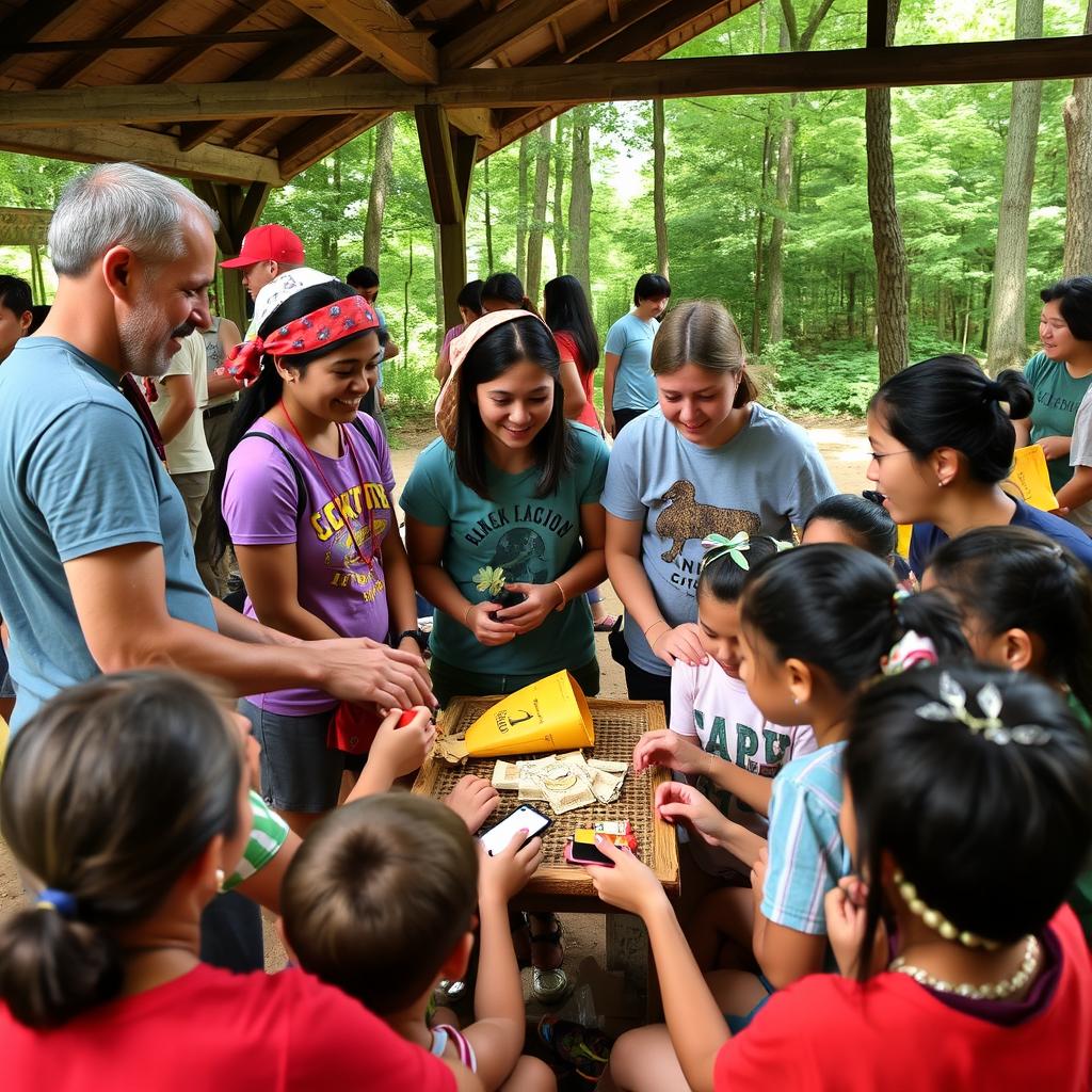 Intercambio cultural en el programa de counsellor camp