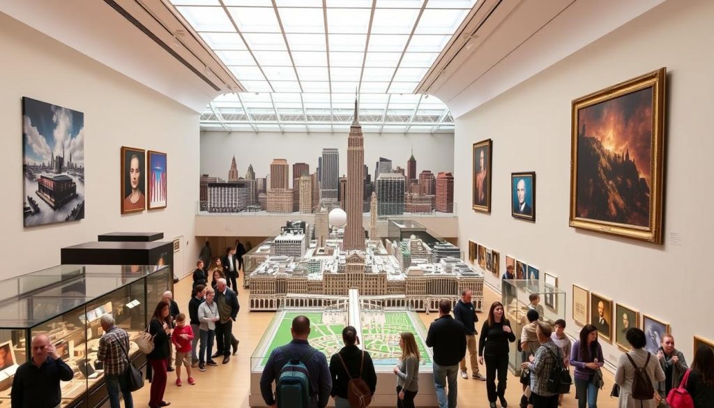 Museo de Arte de Queens en America Queens mostrando exposiciones multiculturales