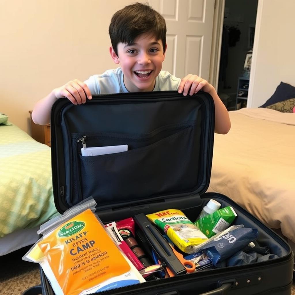 Preparación para participar en el counsellor camp