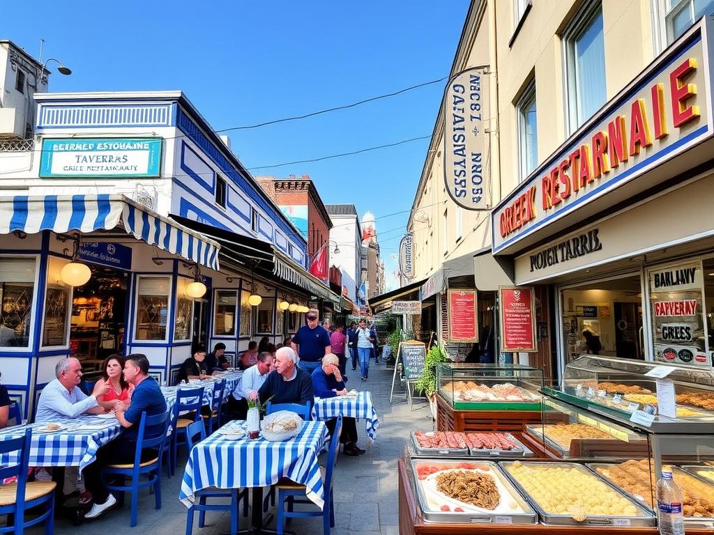 Restaurantes griegos en Astoria, America Queens