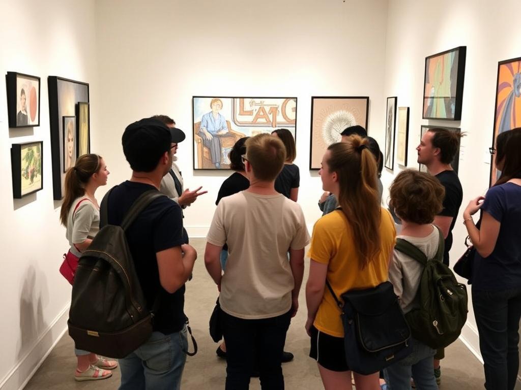 Visita a galerías de arte en America Queens con Camp New York