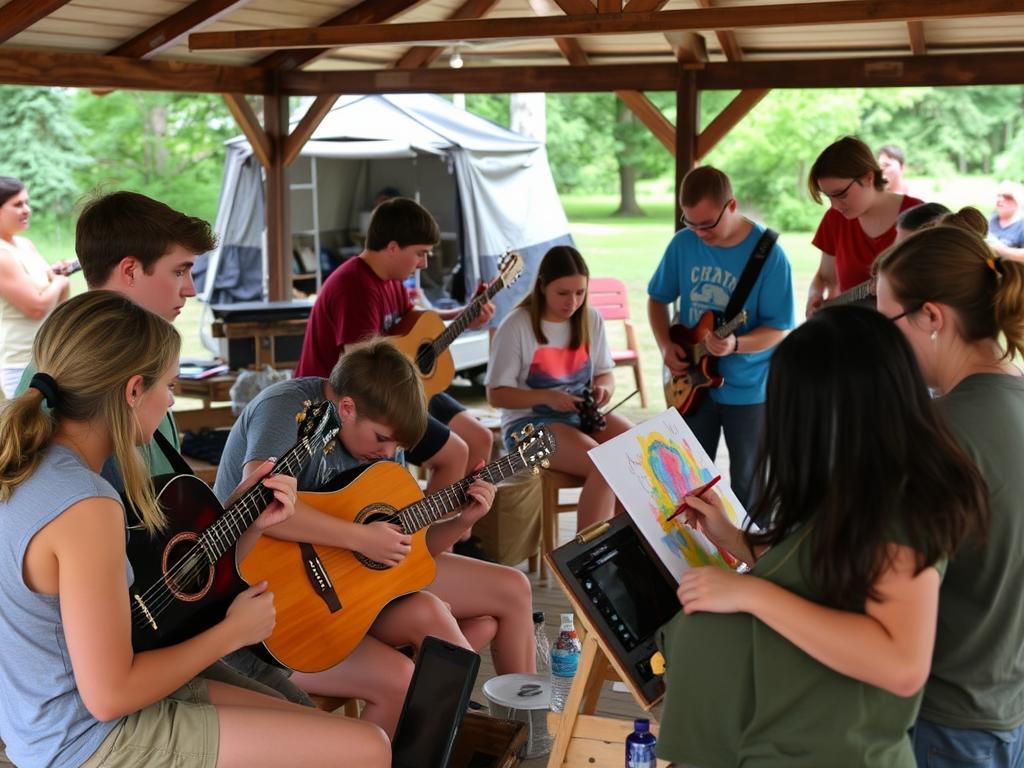 Christian arts and music camp session Christian arts and music camp session