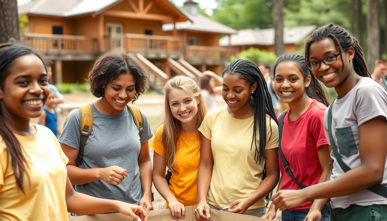 International staff gaining American work experience at Camp New York