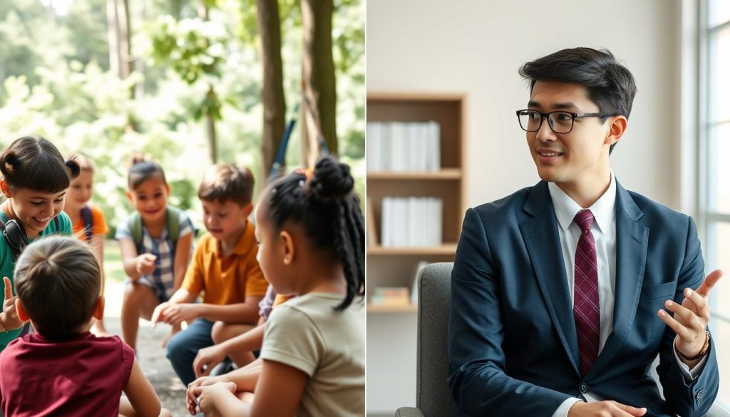 YMCA camp counselor adding value to resume through leadership experience with campers