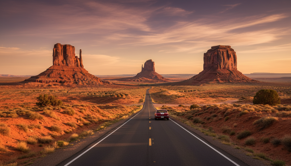 Southwest National Parks loop for post camp travel USA road trip